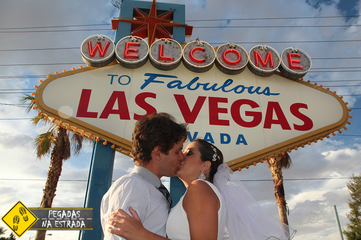 Nosso casamento em Las Vegas. Foto: CFR / Blog Pegadas na Estrada