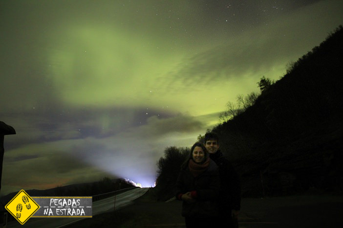 Caçada à Aurora Boreal em Tromso. Foto: CFR / Blog Pegadas na Estrada