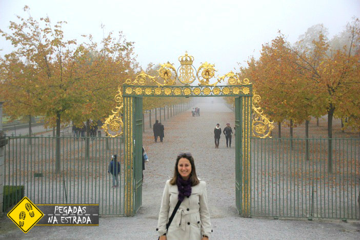 Entrada do Jardim do Palácio Drottningholm. Foto: CFR / Blog Pegadas na Estrada. 