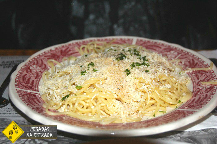 Spaghetti with Browned Butter and Mizithra Cheese Old Spaghetti Factory, Whistler