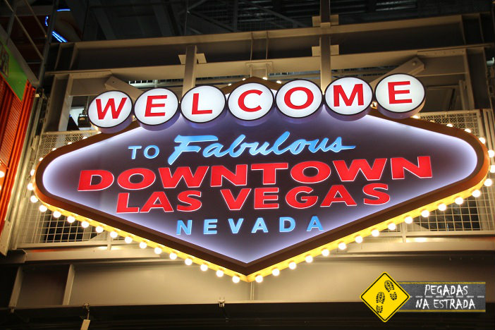 Welcome to Fabulous Las Vegas. Foto: CFR / Blog Pegadas na Estrada
