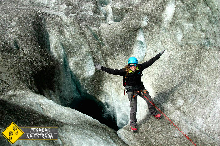 ice trekking cave Juneau Alaska Alasca