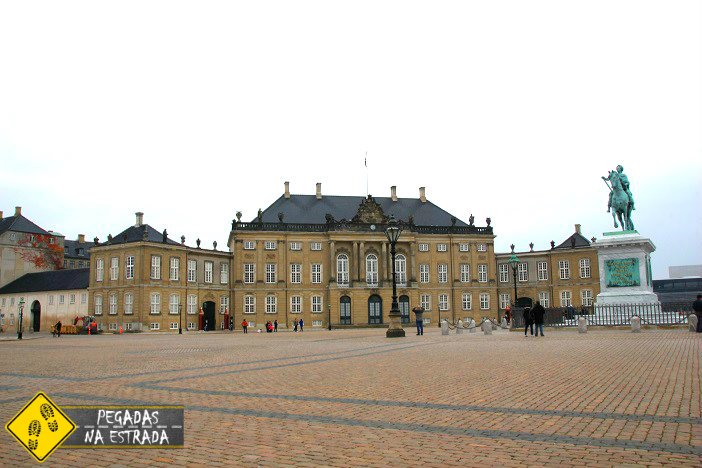 Palácio de Amalienborg Copenhagen