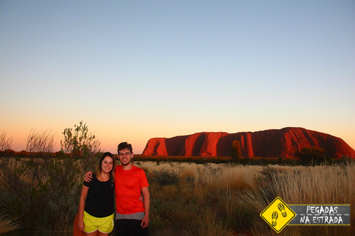 Sunrise Viewing Area Uluru