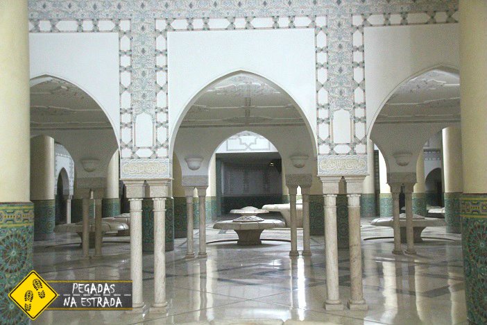 Sala Ablução mesquita Hassan II Casablanca