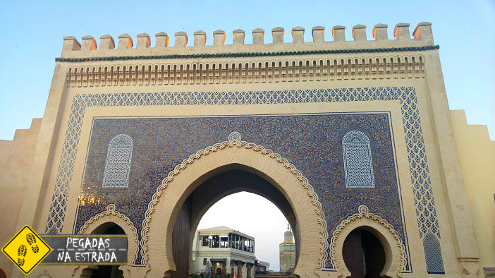Bab Boujloud Fez cidade imperial Marrocos
