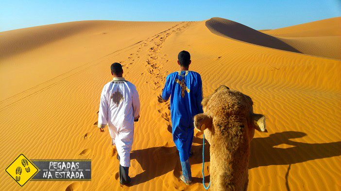 Dunas de Erg Chebbi Deserto do Saara Marrocos
