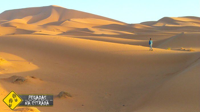 nascer do sol Erg Chebbi Deserto do Saara Marrocos