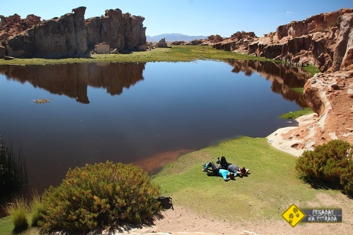 Laguna Catal Bolívia tour Salar de Uyuni Denomades