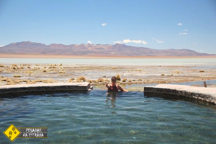 Águas Termais de Polques Laguna Salada Bolívia